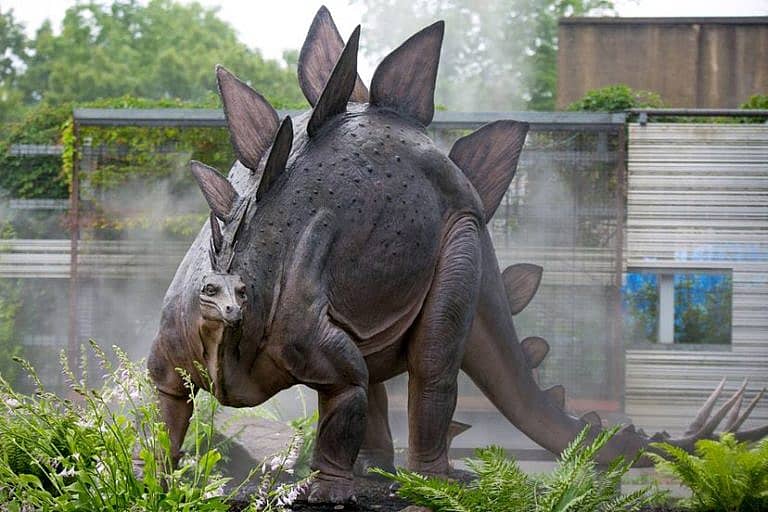 A Dinosaur sculpture