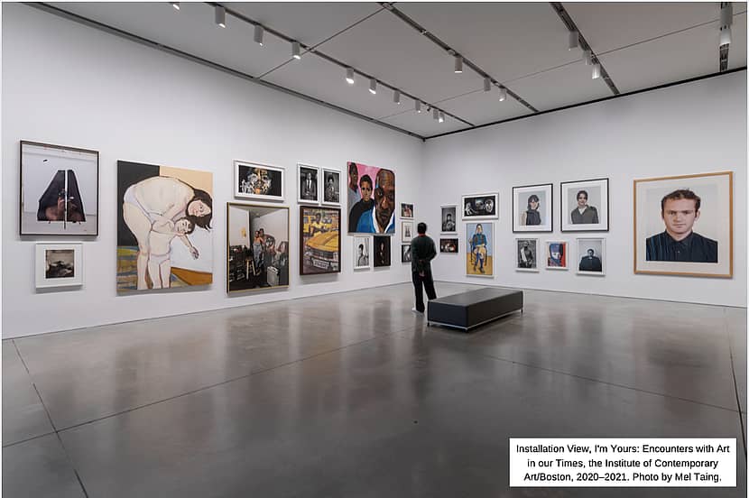 Installation View of I'm Yours: Encounters with Art in our Times